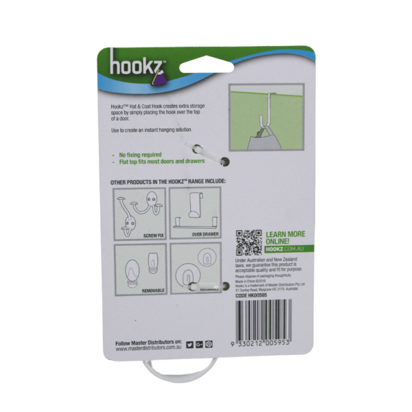 Over Door Utility Hook 2pk - Image 2