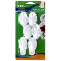 Hookz Removables Medium Handy Hooks 6pk