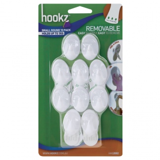 Hookz Removables Small Round Hooks 10pk