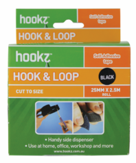 Hook & Loop Tape 2.5m Roll