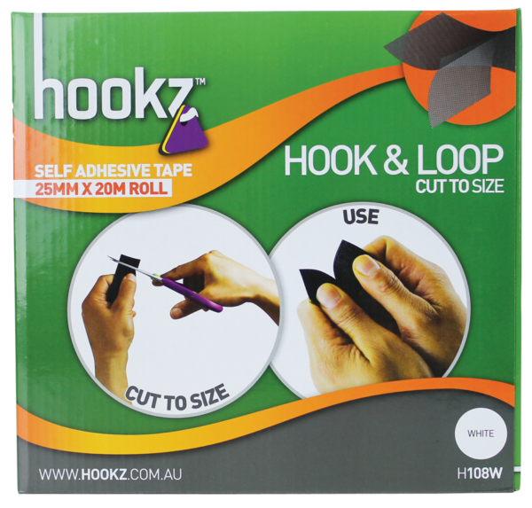 Hook & Loop Tape 20m Roll - Image 3