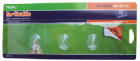 Reusable 3 Hook Rack