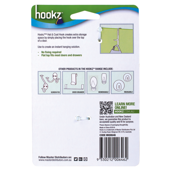 Over Door Hat and Coat Hook - Image 3